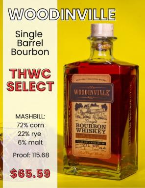 Woodinville Whiskey Co. - THWC Select Bourbon (750ml) (750ml)