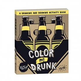 Color Me Drunk Activity Book