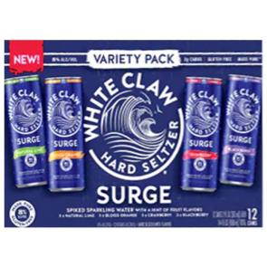 White Claw - Surge Variety 2/12c (12 pack 12oz cans) (12 pack 12oz cans)