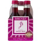 0 Barefoot - Sweet Red 4 Pack (187ml)