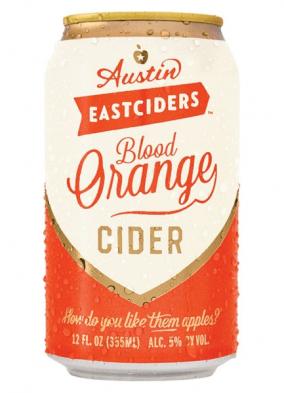 Austin Eastciders - Texas Blood Orange Cider (6 pack cans) (6 pack cans)