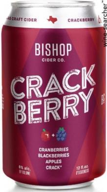 Bishop Cider Crackberry 4/6/12 Cn (6 pack 12oz bottles) (6 pack 12oz bottles)