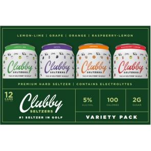 Clubby Seltzers Variety Pack 2// Cn (12 pack 12oz cans) (12 pack 12oz cans)