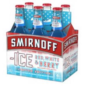 Smirnoff Ice - Red White and Berry (6 pack bottles) (6 pack bottles)