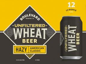 Boulevard Brewing Co - Unfiltered Wheat Beer (12 pack 12oz cans) (12 pack 12oz cans)