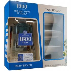 1800 - Silver Teq W/taco Holder (750ml) (750ml)
